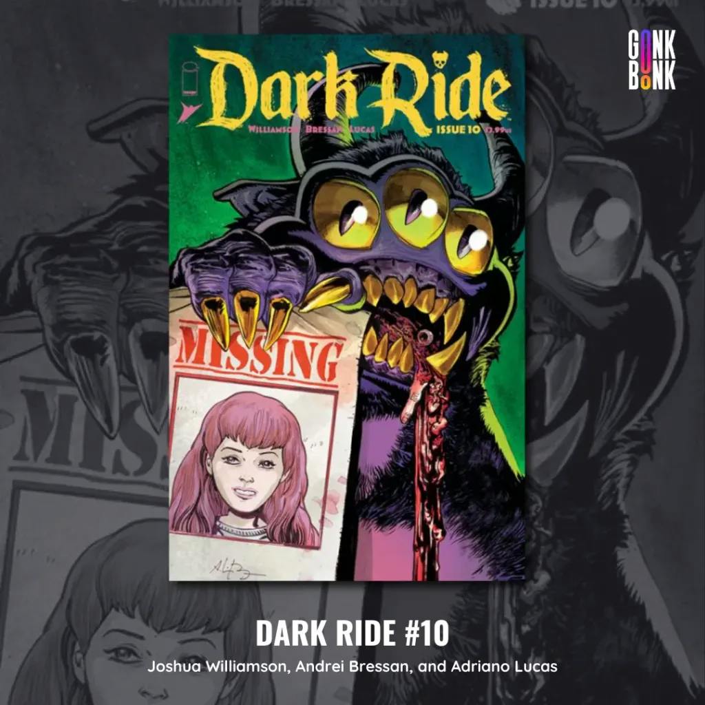 Dark Ride 10 comic cover