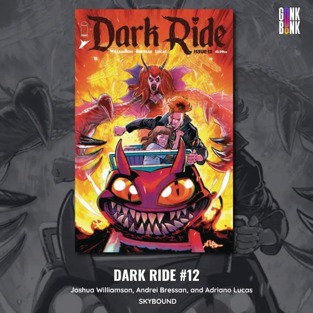 Dark Ride 12 comic cover