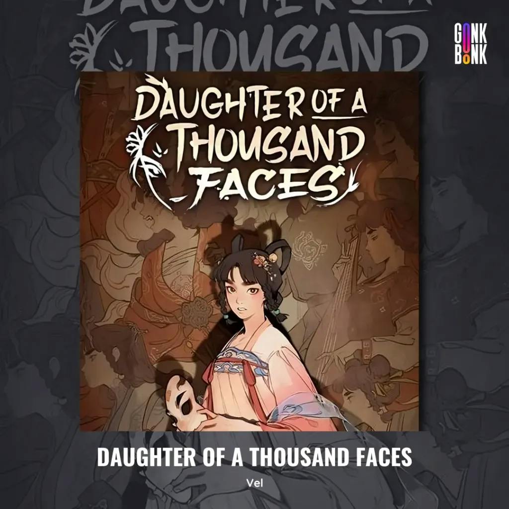 Daughter of a Thousand Faces webtoon cover
