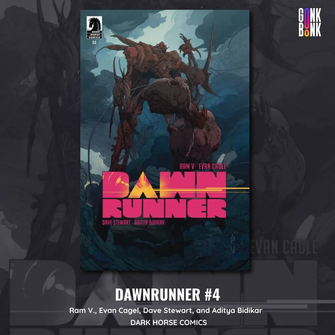 Dawnrunner 4 comic cover