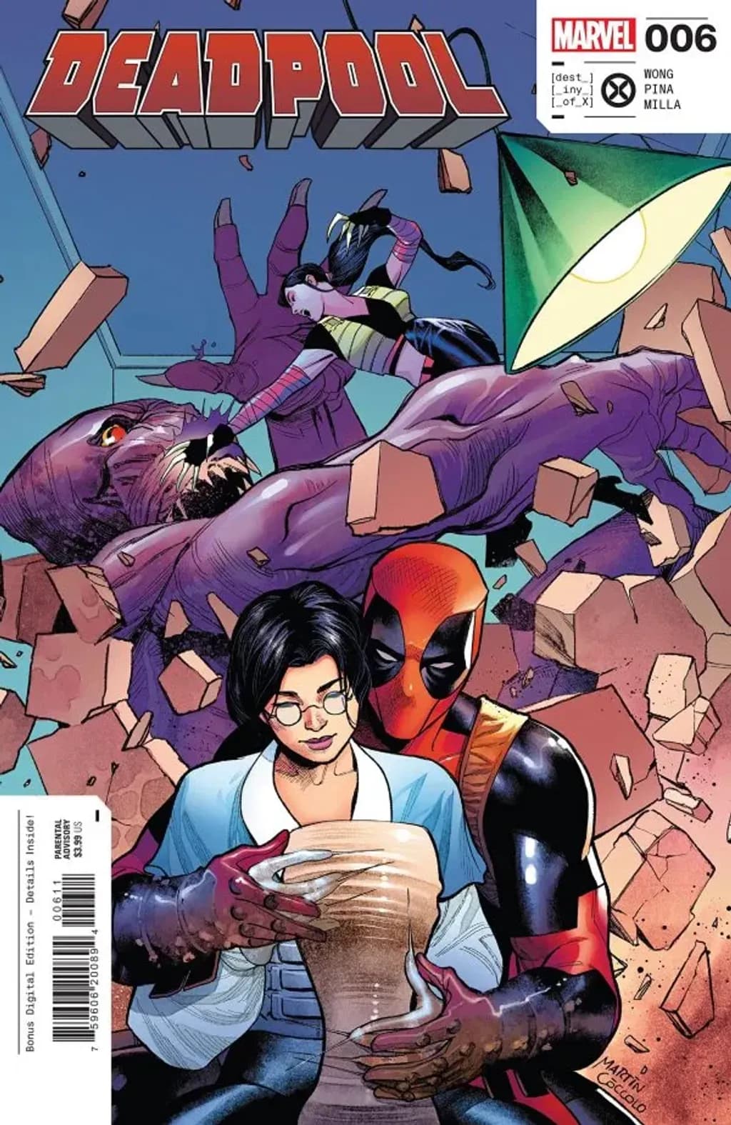 Deadpool #6 By Alyssa Wong, Javier Pina, and Matt Milla