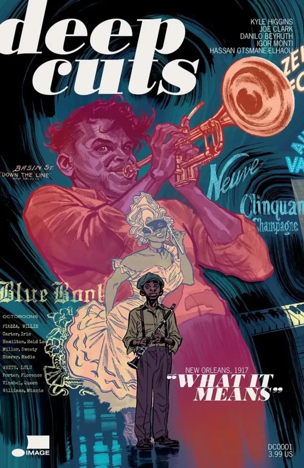 Deep Cuts #1 By Kyle Higgins, Joe Clark, Danilo Beyruth, Igor Monti, and Hassan Otsmane-Elhaou