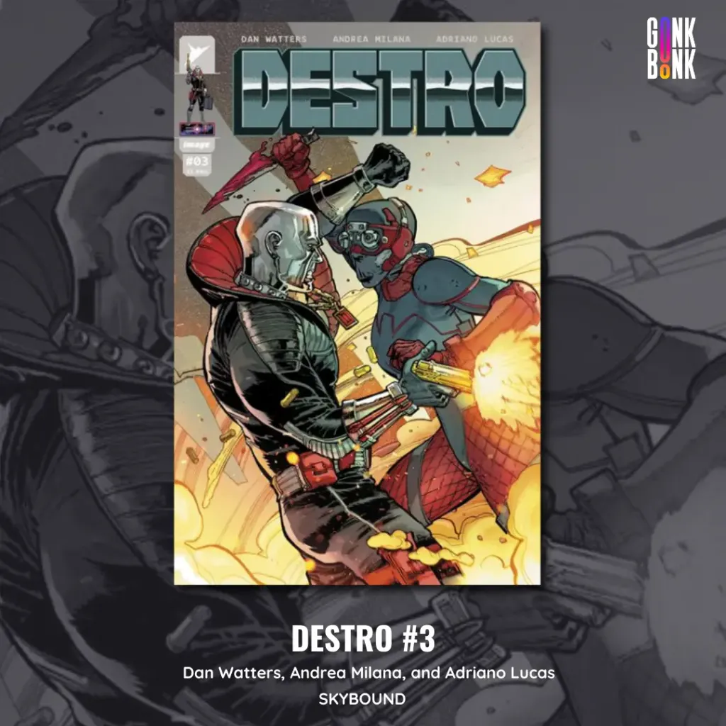 Destro 3 comic cover