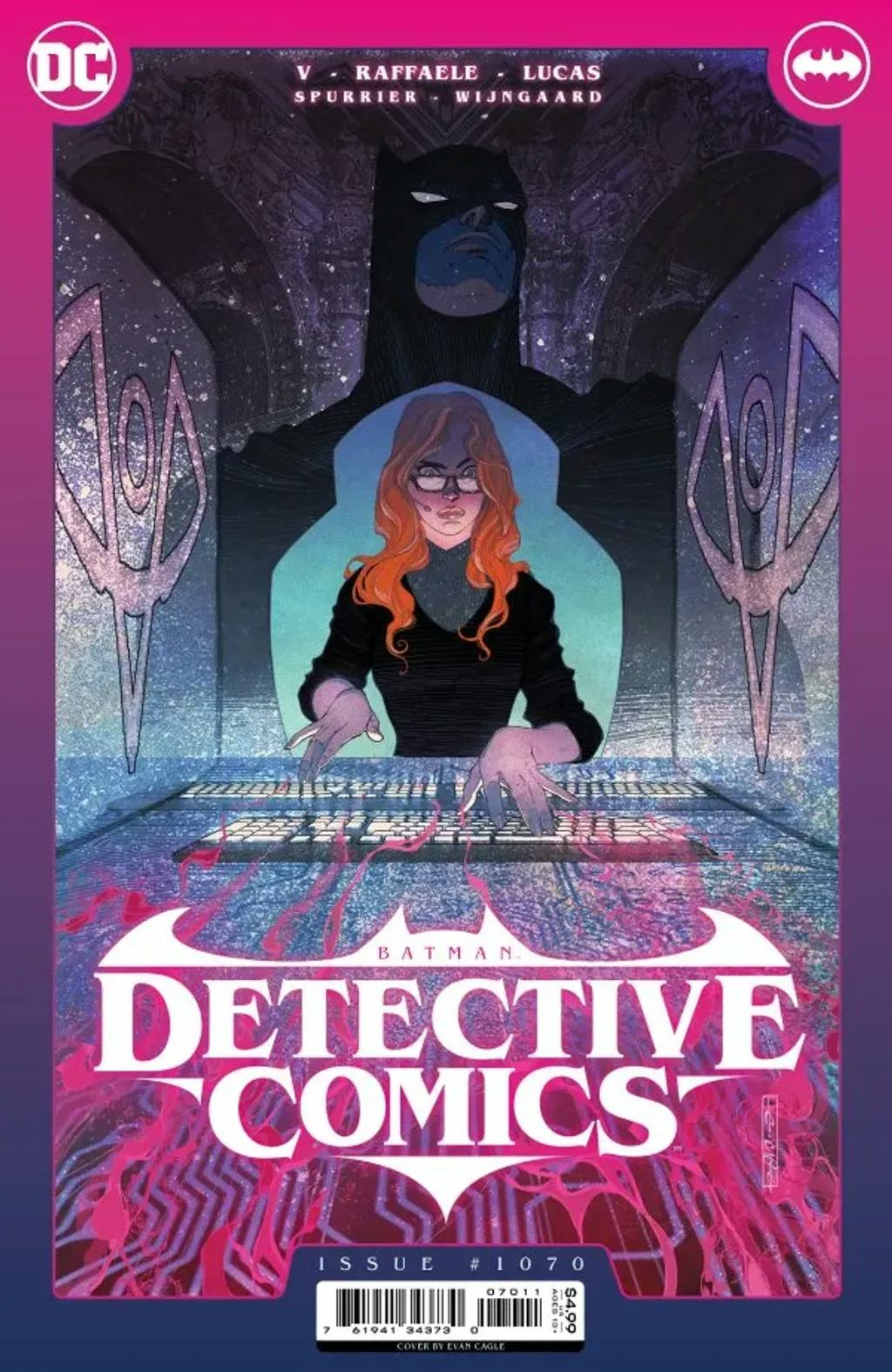 Detective Comics #1070 By Si Spurrier, Ram V., Stefano Raffaele, Caspar Wijngaard, and Adriano Lucas