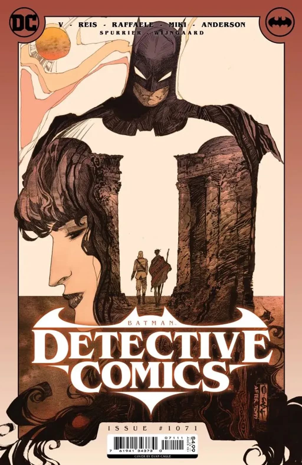 Detective Comics #1071 By Simon Spurrier, Ram V., Stefano Raffaele, Caspar Wijngaard, and Brad Anderson