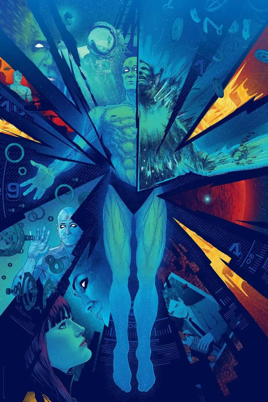 Dr. Manhattan by Kevin Tong