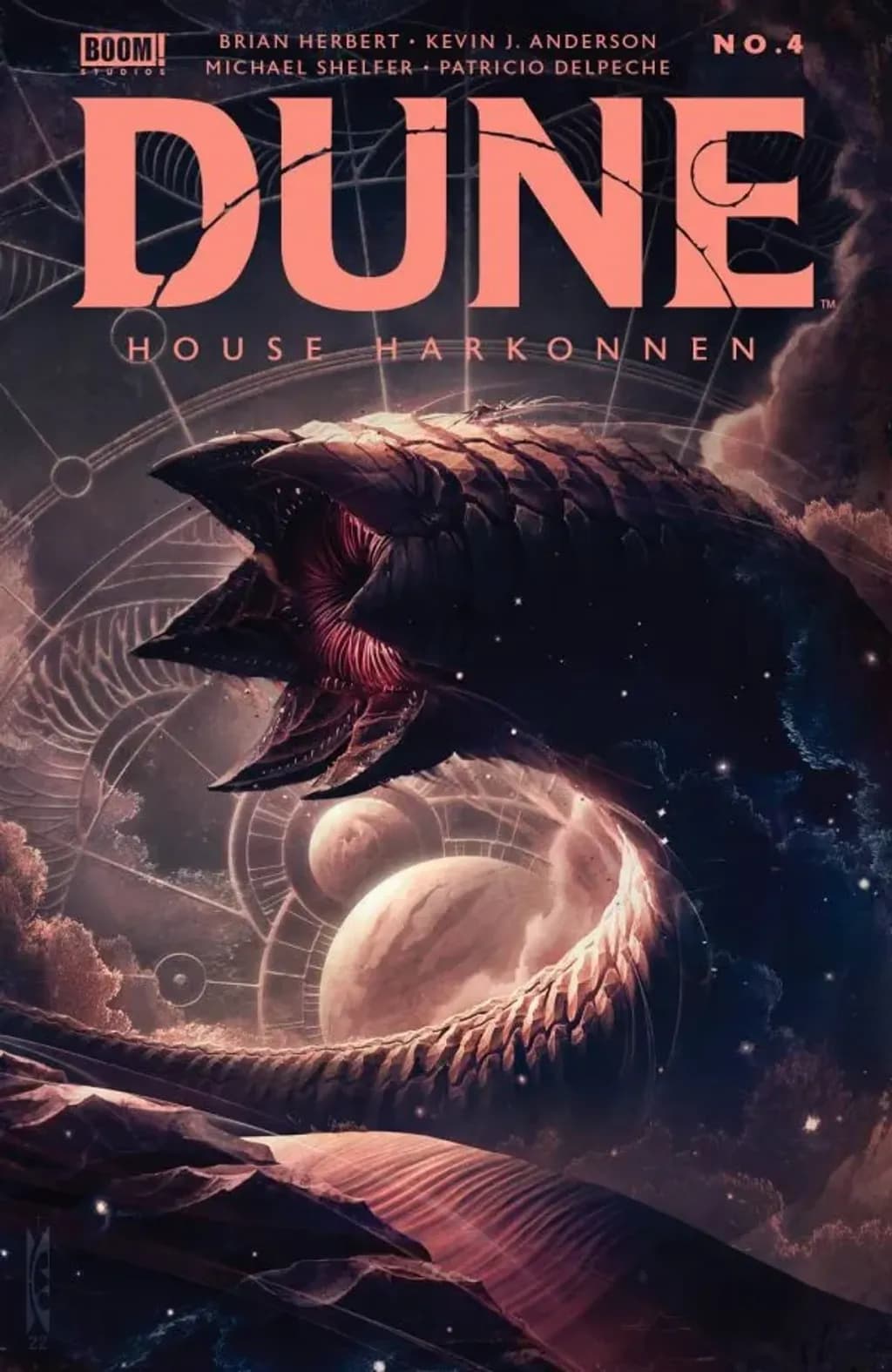 Dune: House Harkonnen #4 By Kevin J. Anderson, Brian Herbert, Michael Shelfer, and Patricio Delpeche