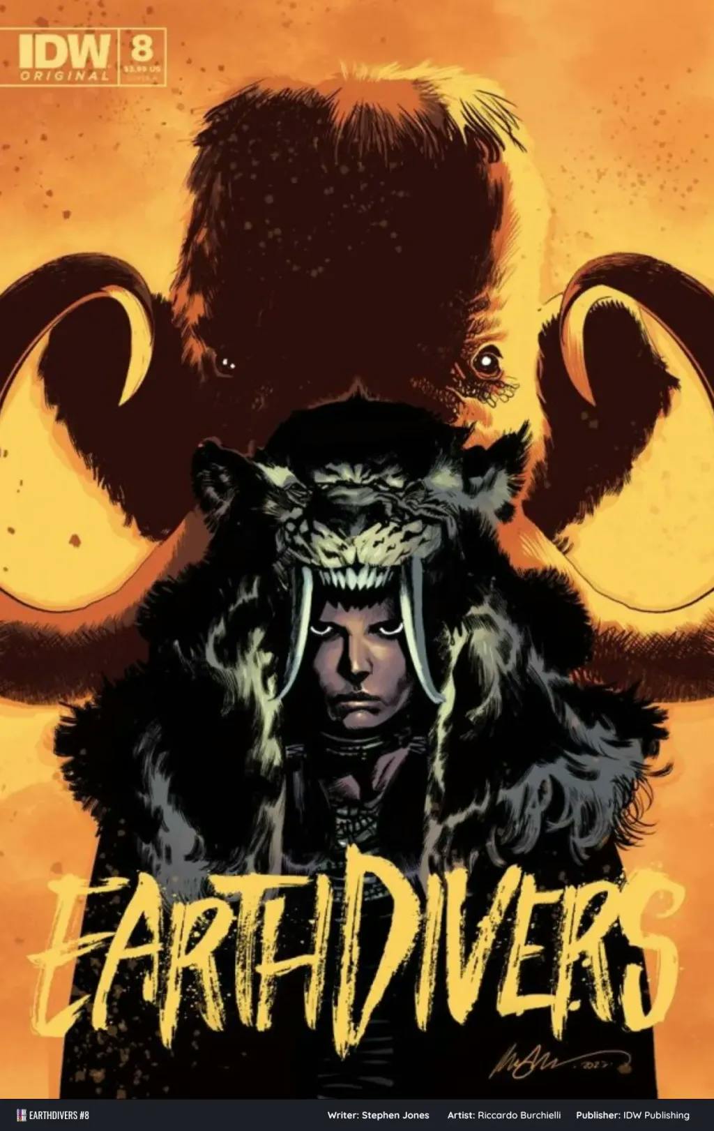 Earthdivers #8 Cover