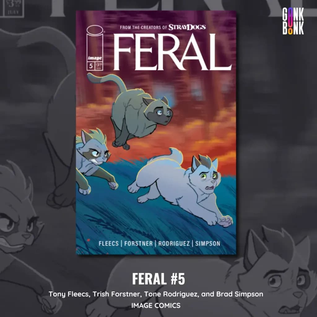 Feral 5 comic cover