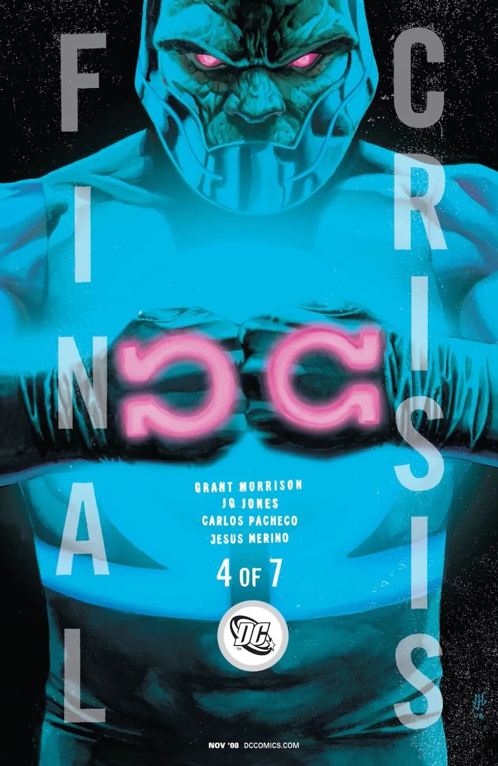 Final Crisis #4 comic cover