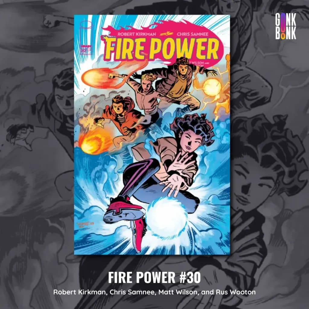 Fire Power 30 comic cover