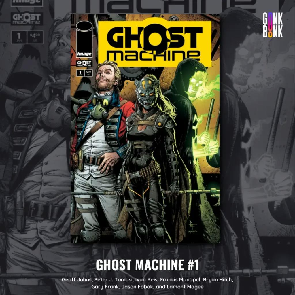 Ghost Machine 1 comic cover