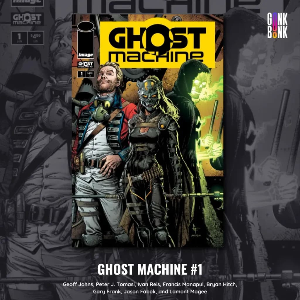 Ghost Machine 1 comic cover