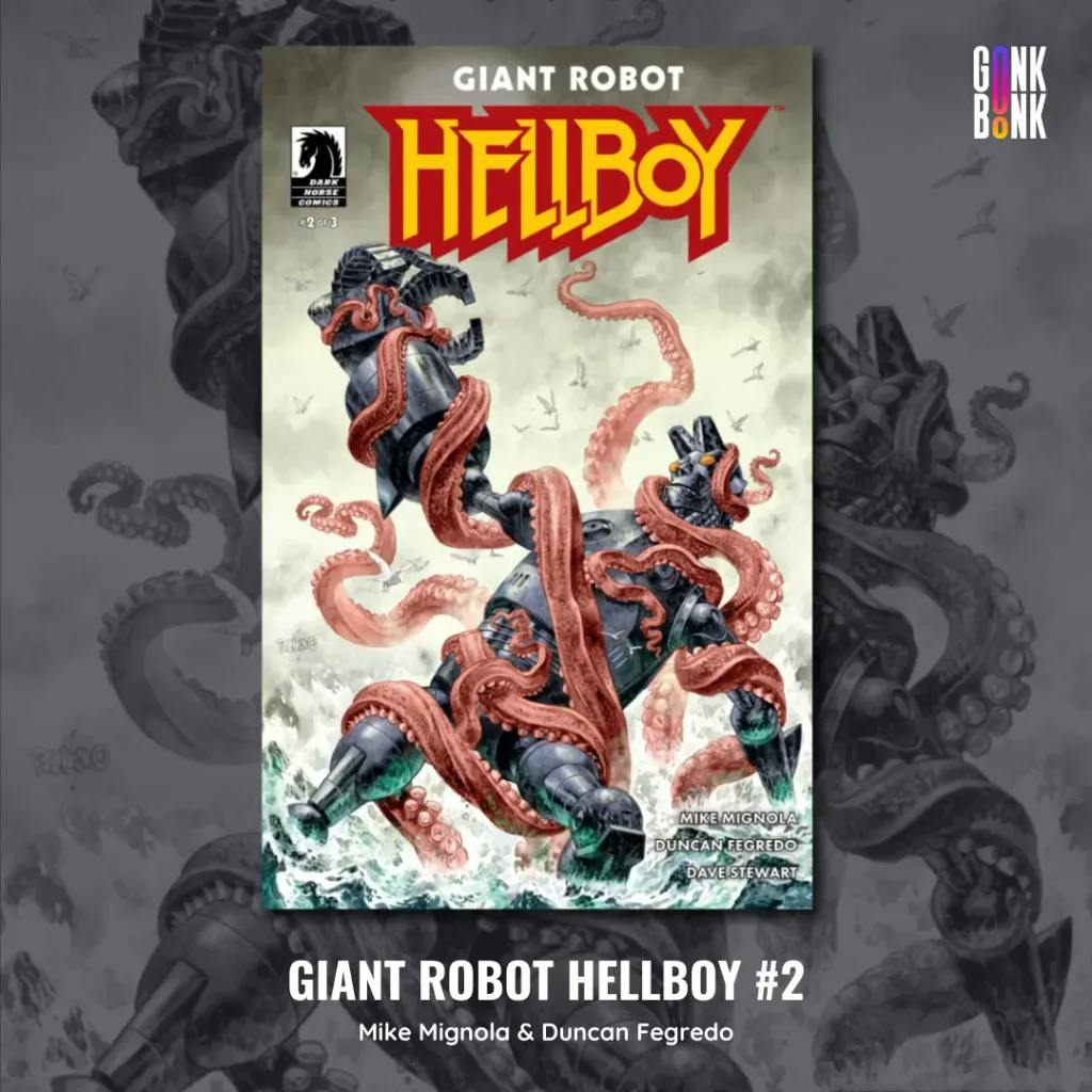 Giant Robot Hellboy #2 Cover