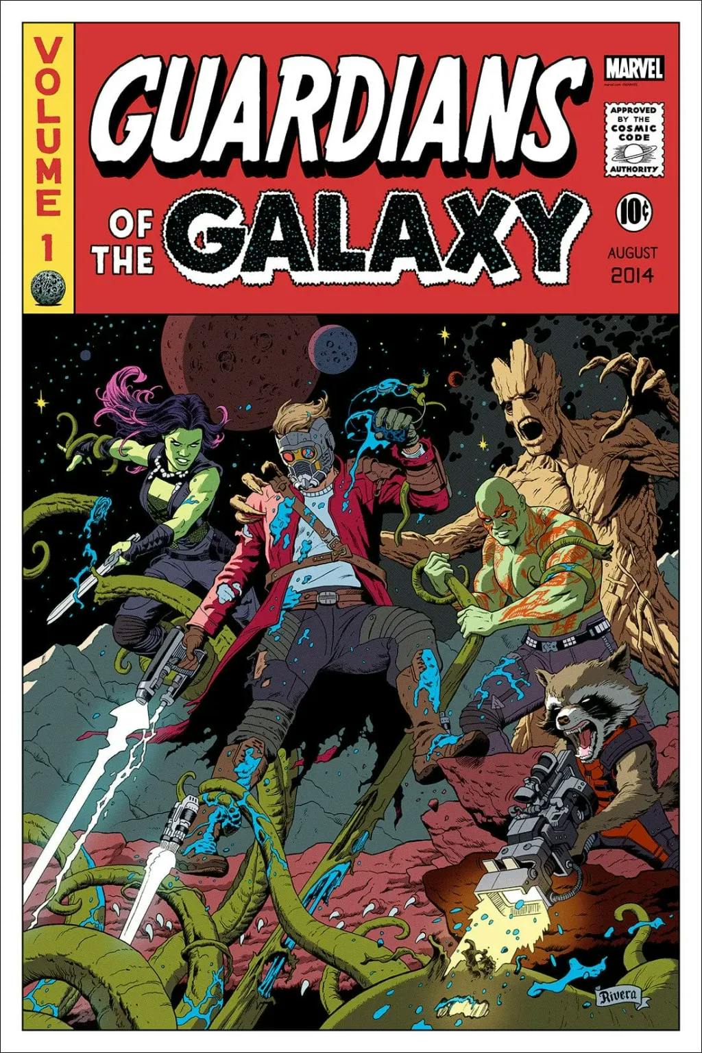 Guardians of the Galaxy by Paolo Rivera