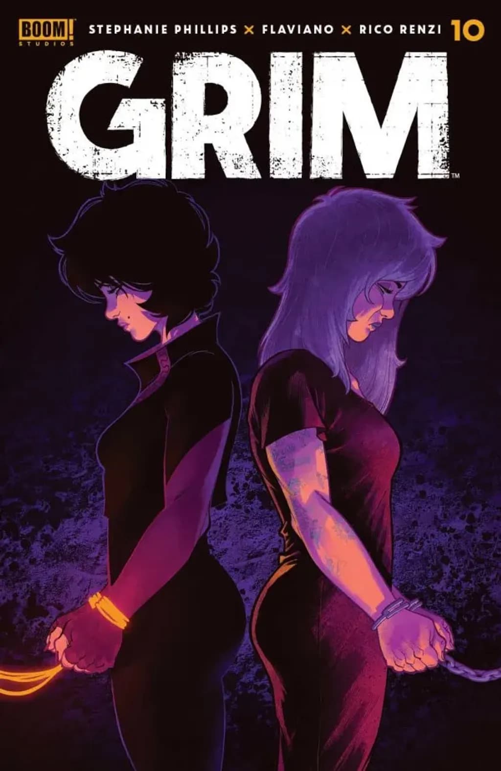 Grim #10 By Stephanie Phillips, Flaviano, and Rico Renzi