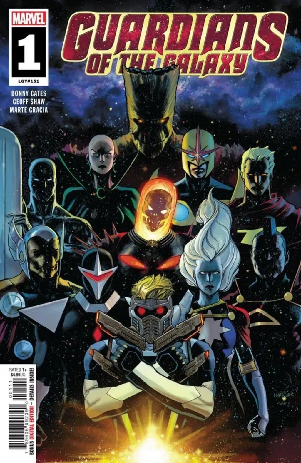 Guardians of the Galaxy #1 cover