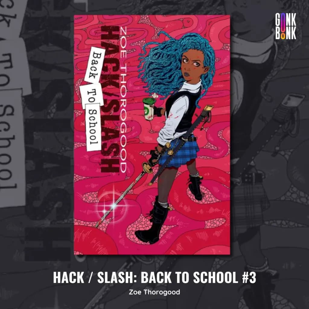 Hack / Slash: Back to School 3 comic cover