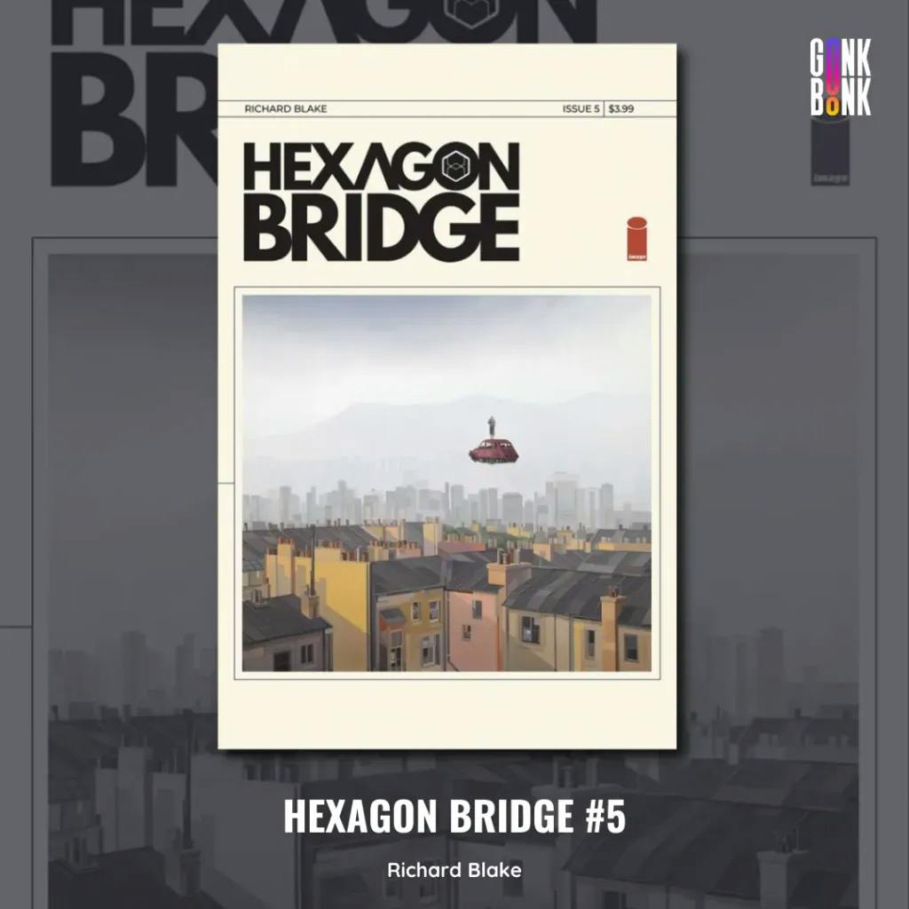 Hexagon Bridge 5 comic cover