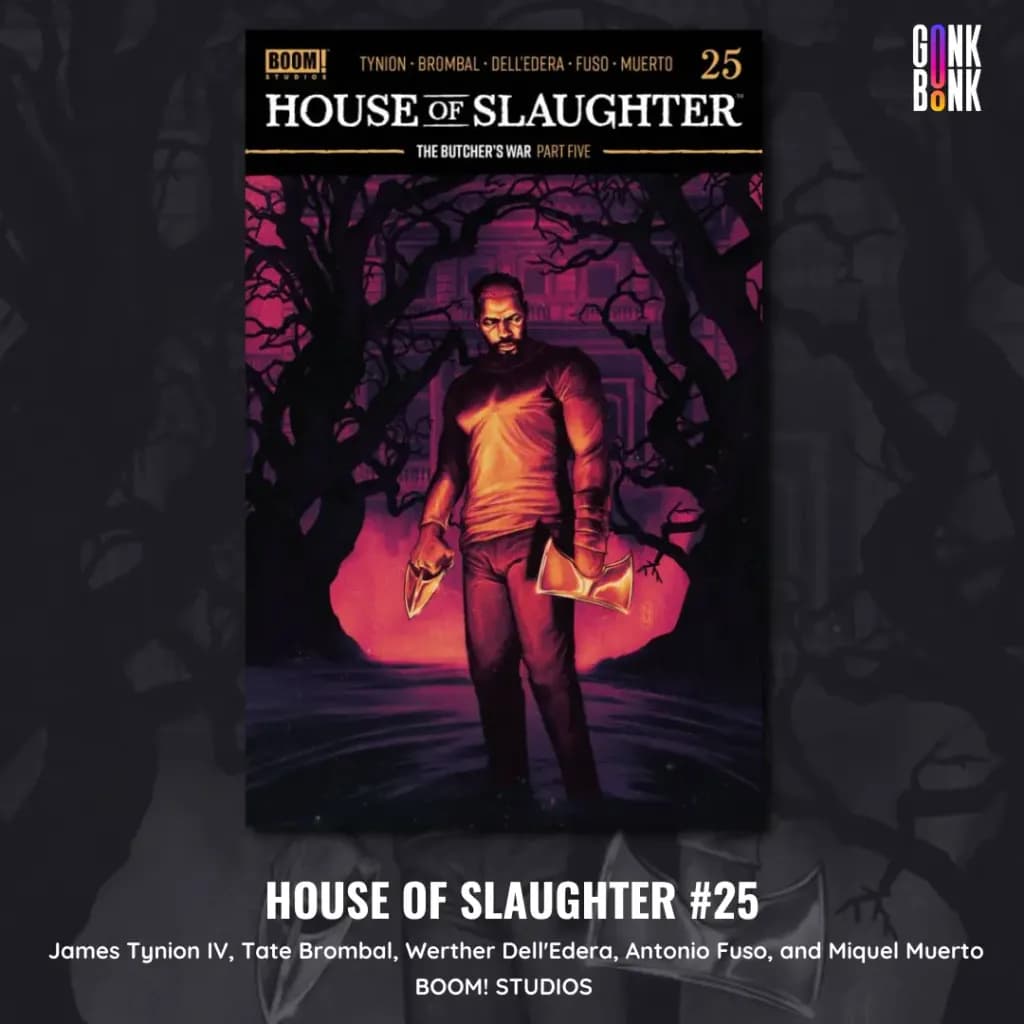 House of Slaughter 25 comic cover