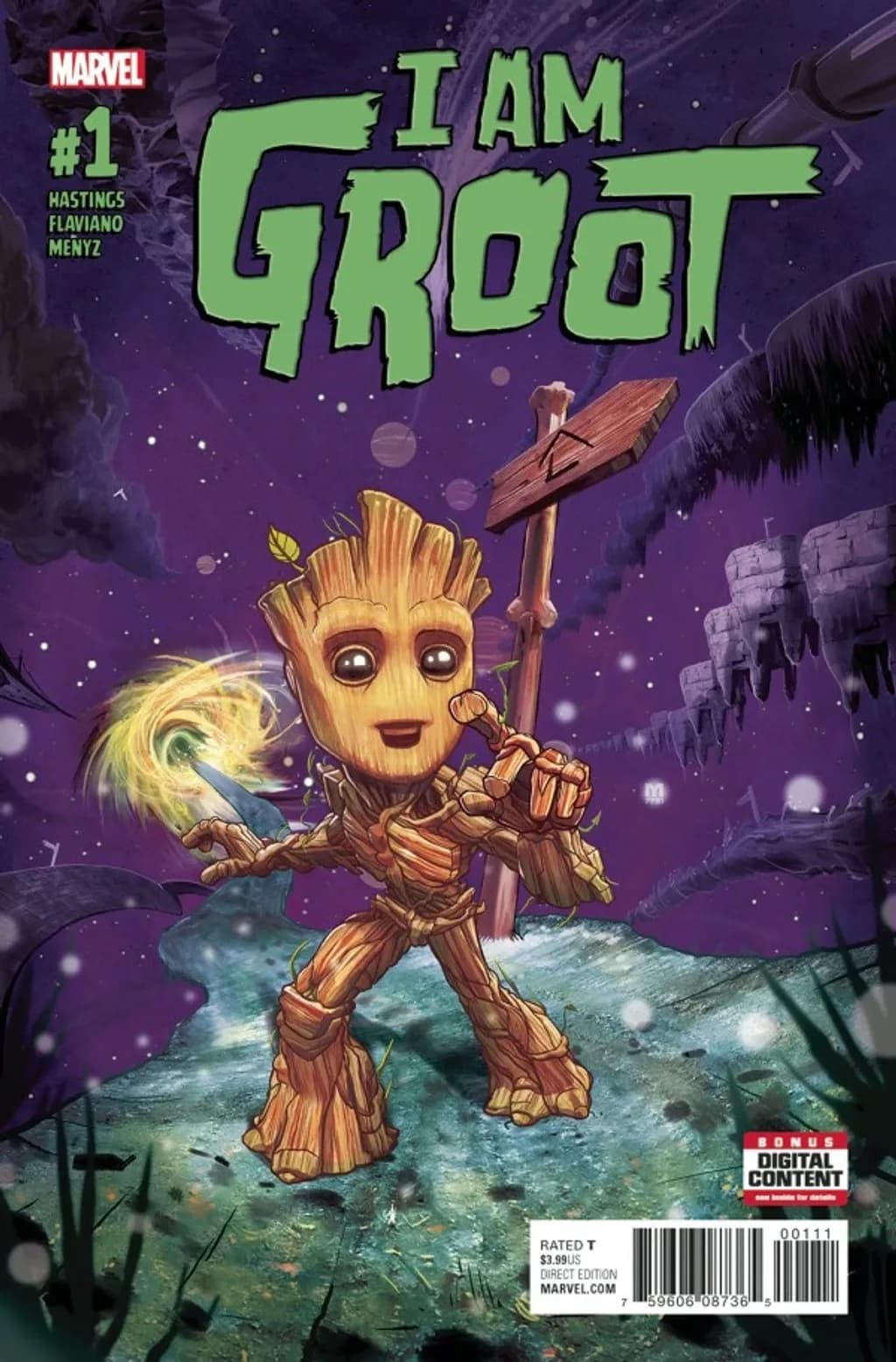 I Am Groot #1 cover