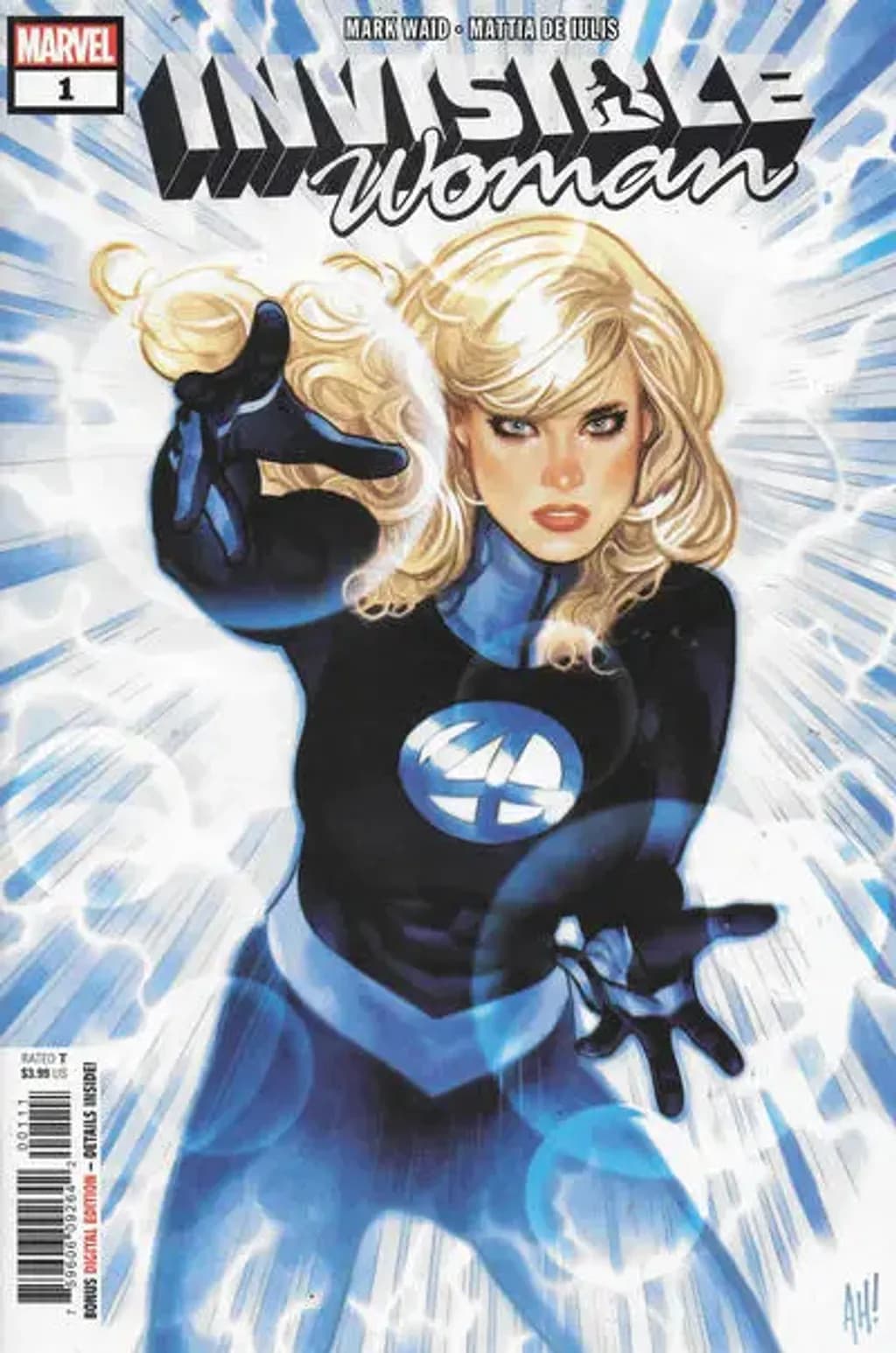 Invisible Woman #1 cover