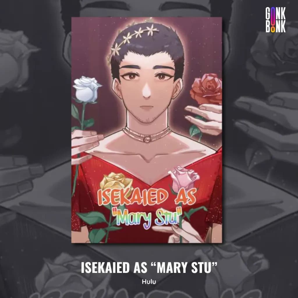 Isekaied as "Mary Stu" webtoon cover