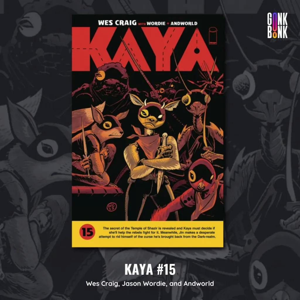 Kaya 15 comic cover