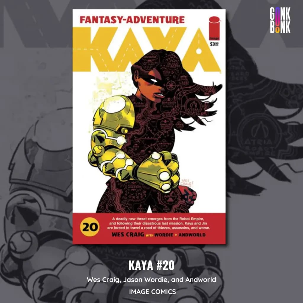 Kaya 20 comic cover