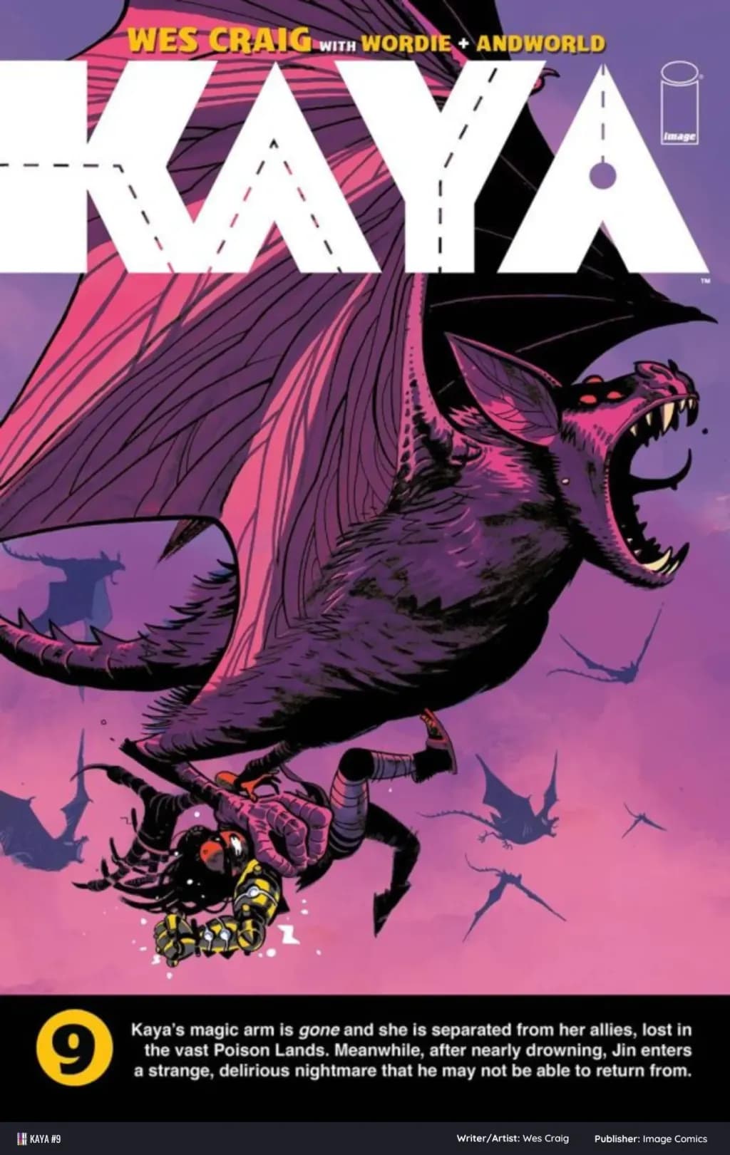 Kaya #9 Cover