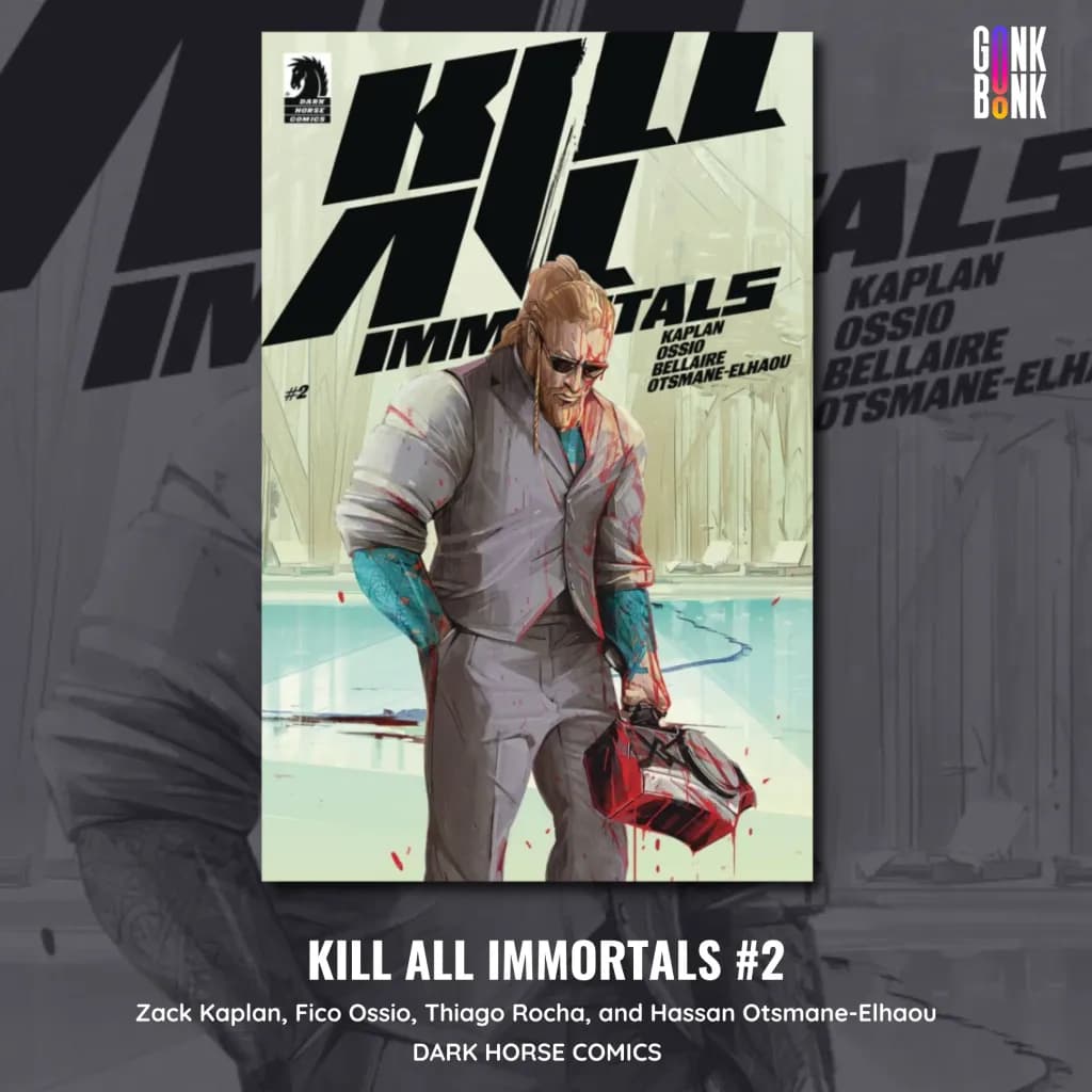 Kill All Immortals 2 comic cover