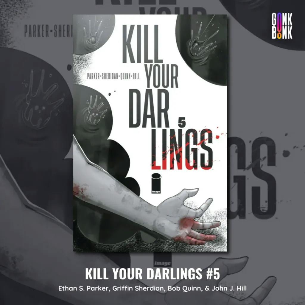 Kill Your Darlings 5 comic cover