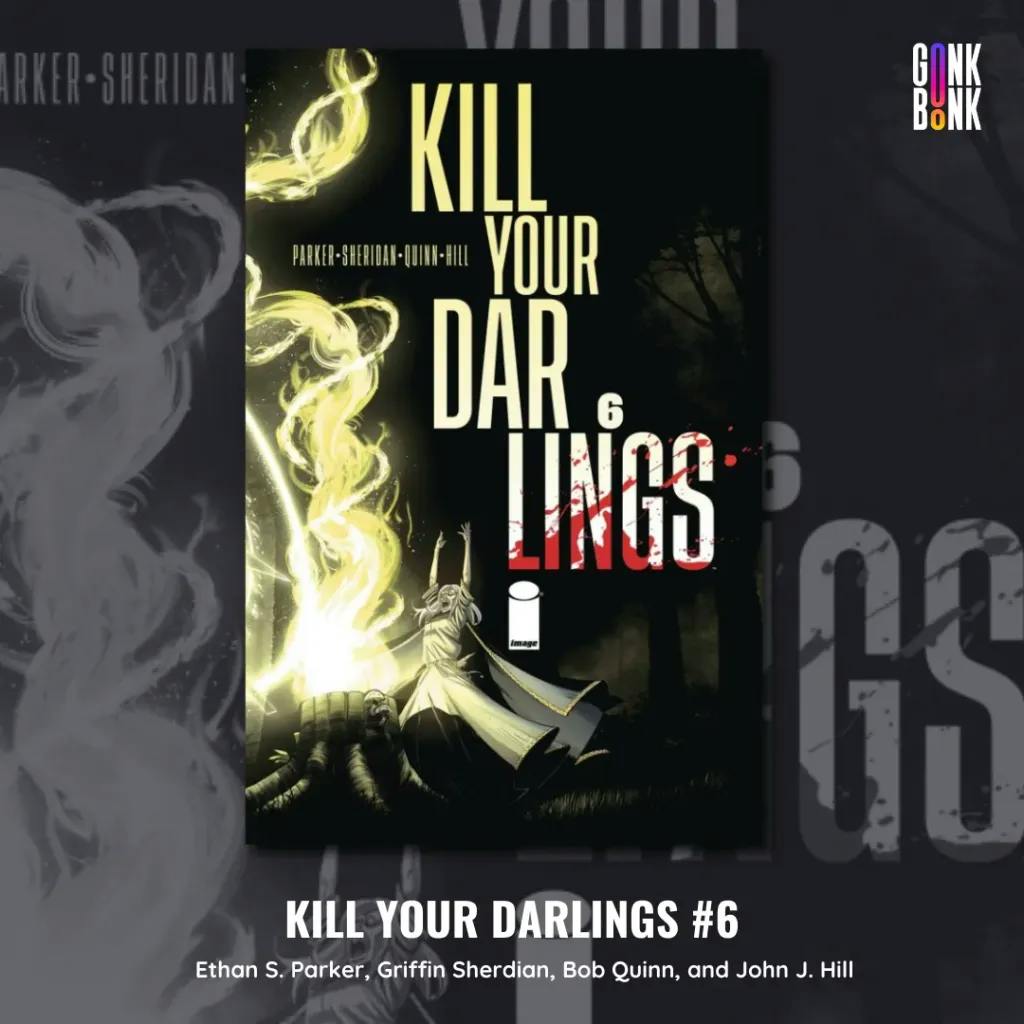 Kill Your Darlings 6 comic cover