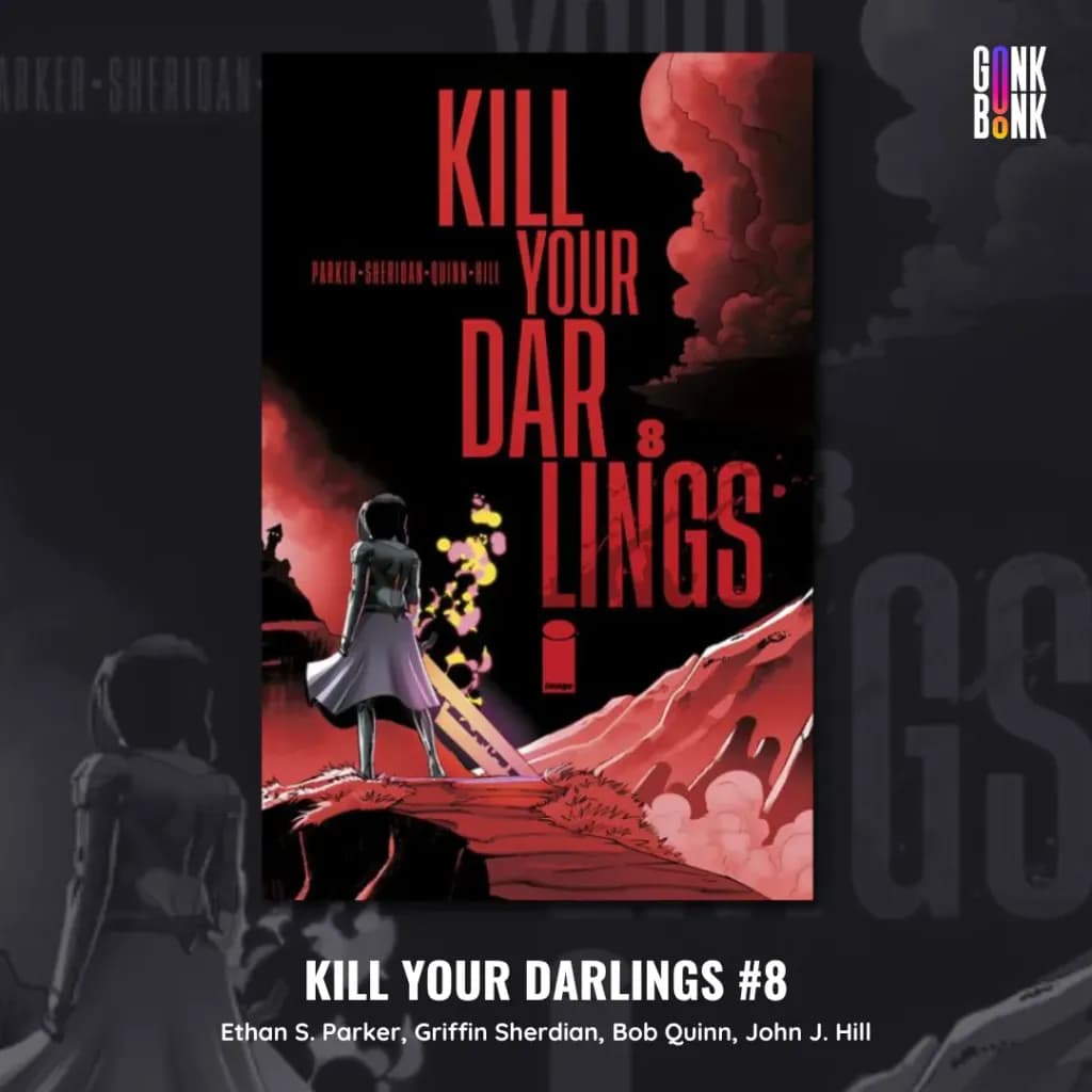 Kill Your Darlings 8 comic cover