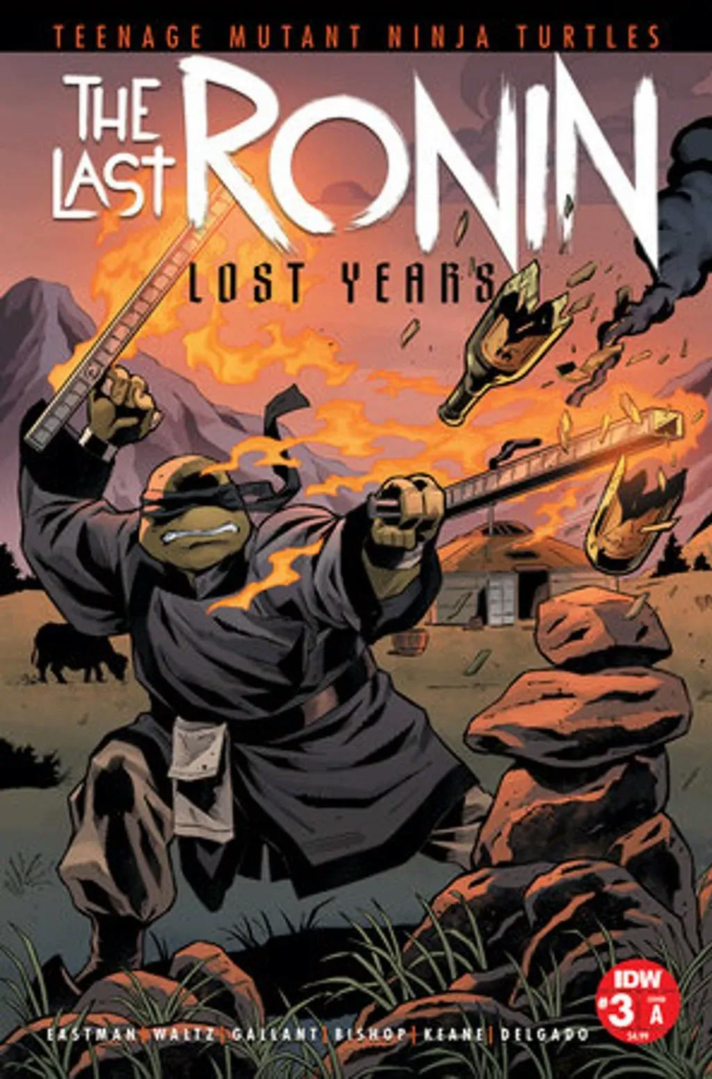 Teenage Mutant Ninja Turtles: The Last Ronin - The Lost Years #3 By Kevin Eastman, Tom Waltz, SL Galant, and Ben Bishop