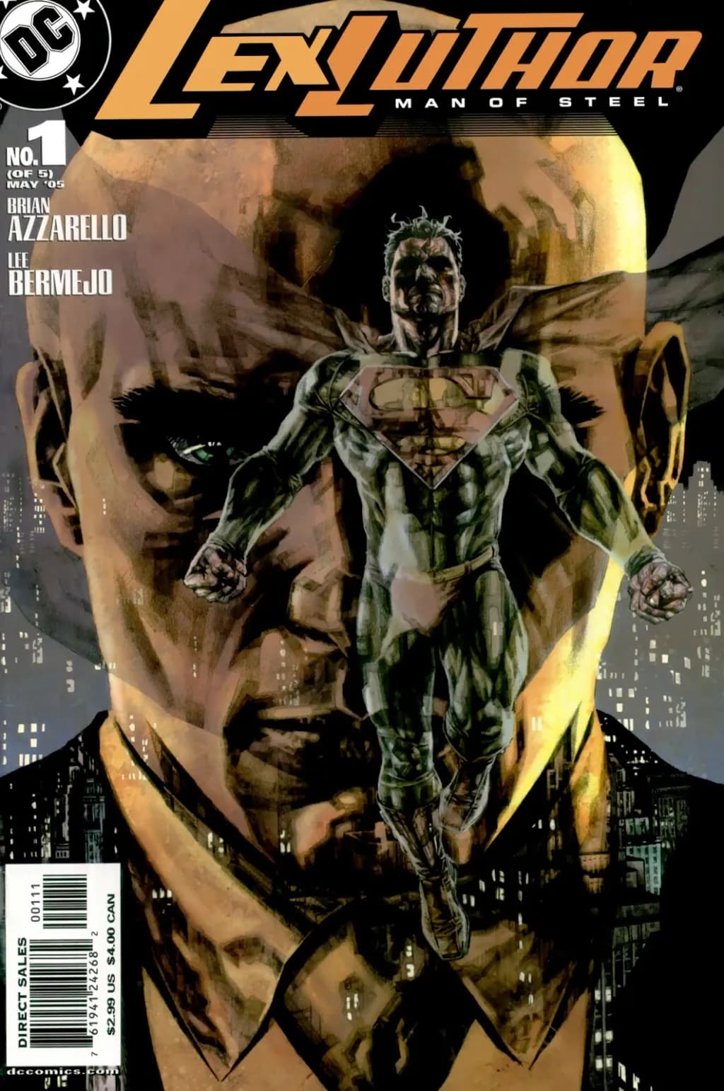 Lex Luthor: Man of Steel #1 cover