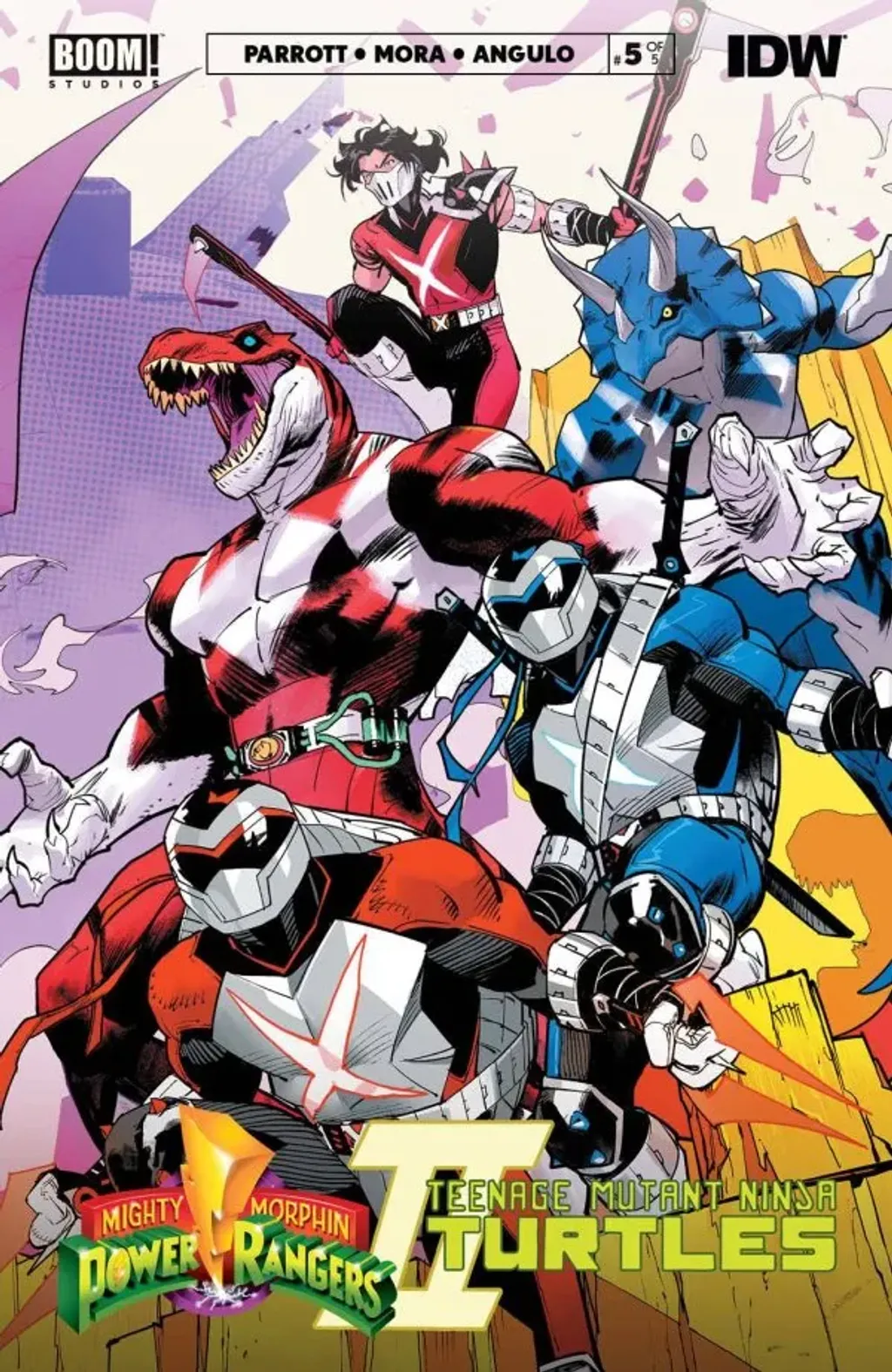 Mighty Morphin Power Rangers / Teenage Mutant Ninja Turtles II #5 