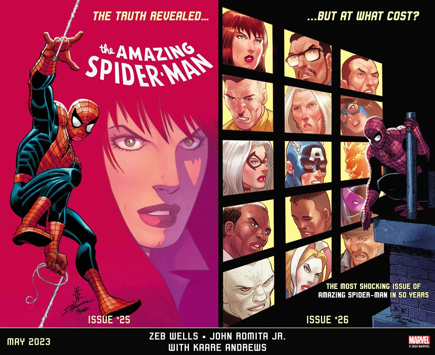 Amazing Spiderman #25 by Zeb Wells and John Romita Jr.