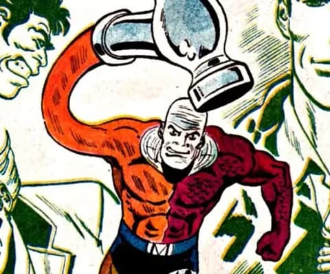 Metamorpho shows his power