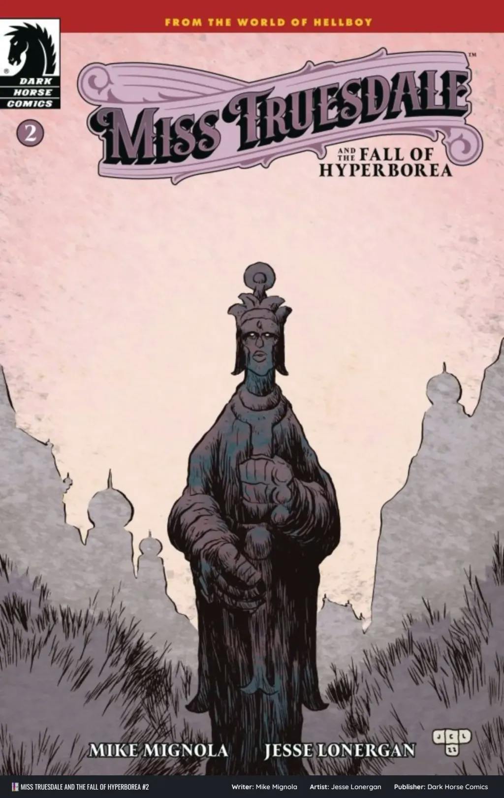 Miss Truesdale and the Fall of Hyperborea #2 Cover