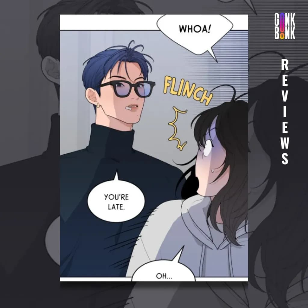 My Lucky Strike webtoon - girl is late