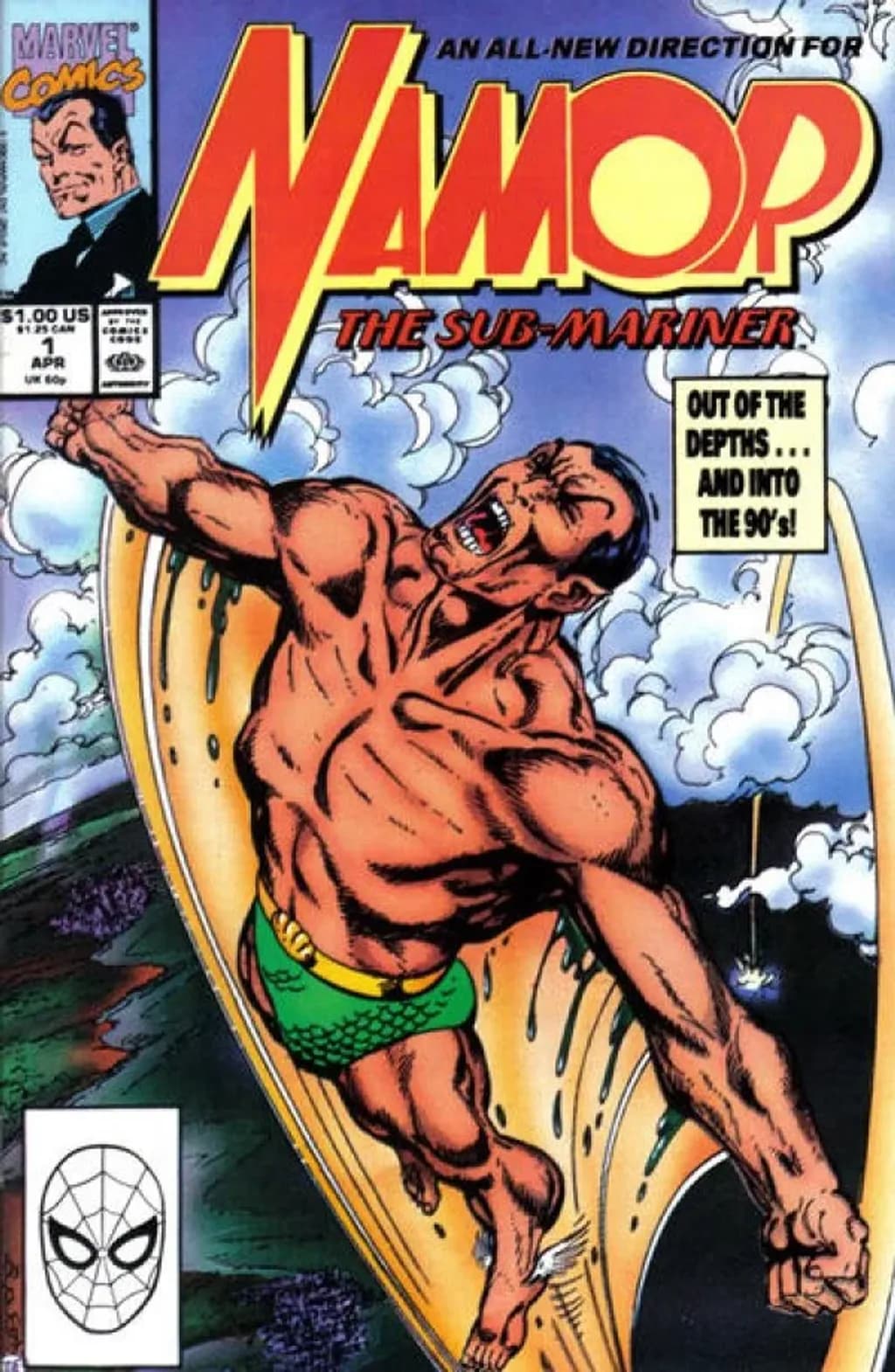 Namor, The Sub-Mariner #1 cover