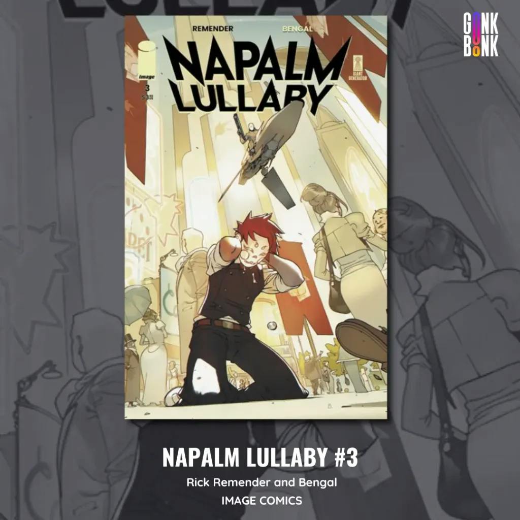Napalm Lullaby 3 comic cover