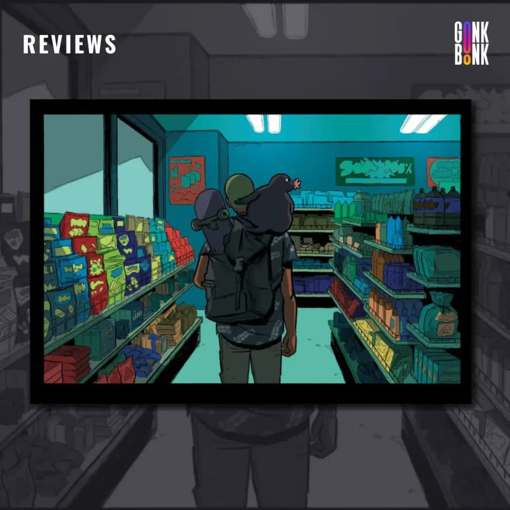 Checking out the store