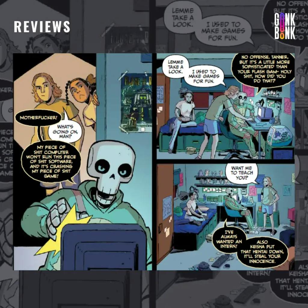 Nights 5 - skeleton using computer