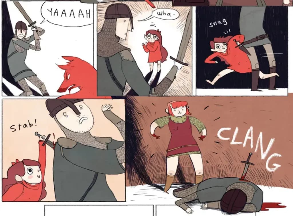 Nimona is always up to no good.