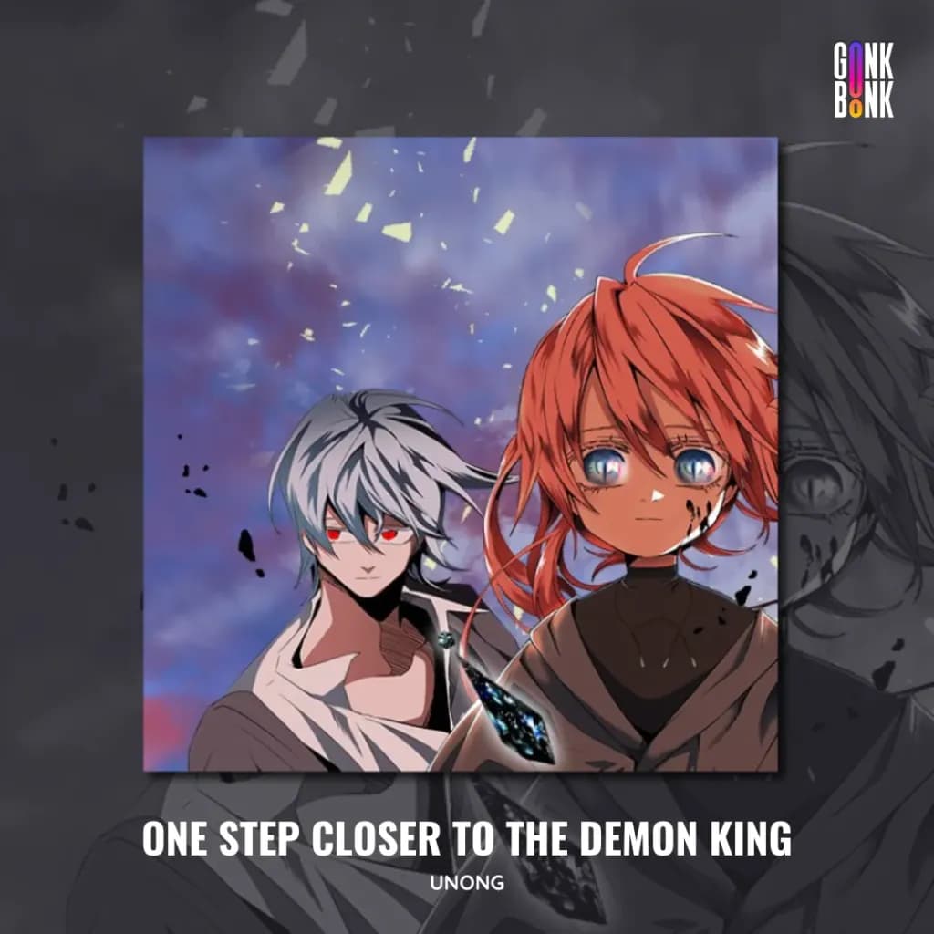 One Step Closer to the Demon King webtoon cover