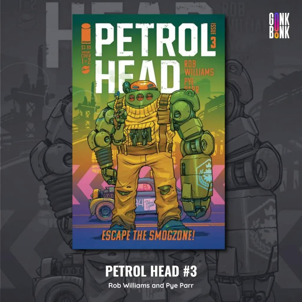 Petrol Head 3 comic cover