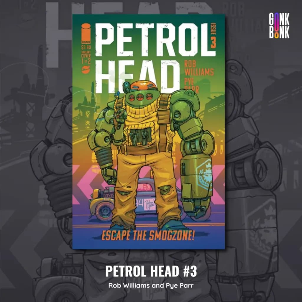 Petrol Head 3 comic cover