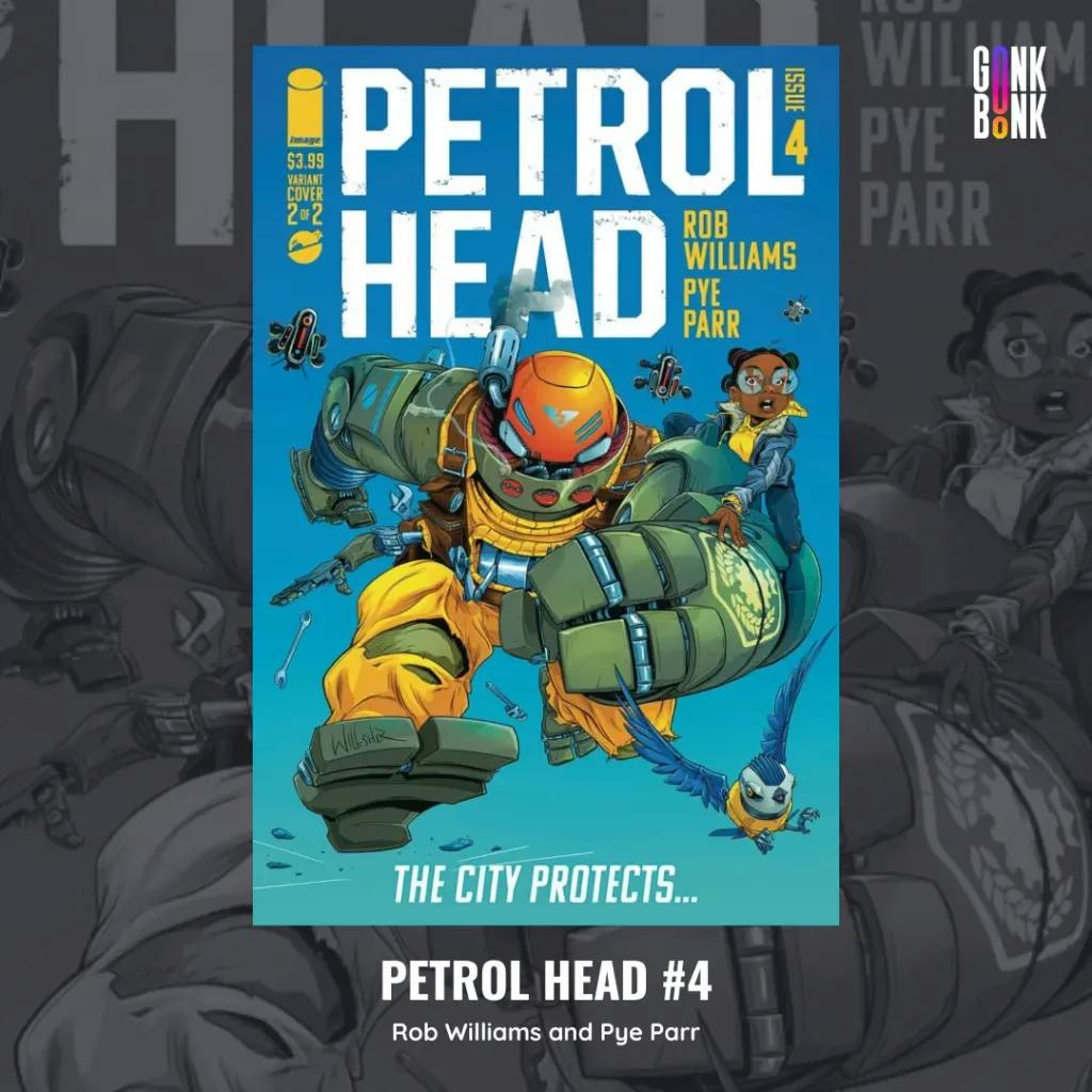 Petrol Head 4 comic cover